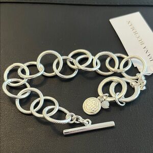 Dana Buchman Silver Chain Bracelet